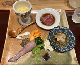 Dinner at Niku Ryori Fukunaga (肉料理ふくなが)