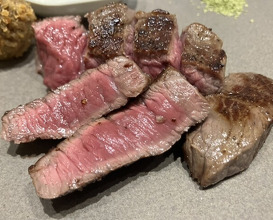 Dinner at Niku Ryori Fukunaga (肉料理ふくなが)