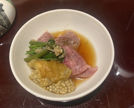 Dinner at Niku Ryori Fukunaga (肉料理ふくなが)