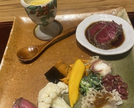 Dinner at Niku Ryori Fukunaga (肉料理ふくなが)