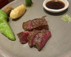 Dinner at Niku Ryori Fukunaga (肉料理ふくなが)