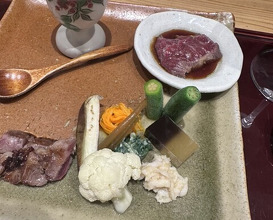 Dinner at Niku Ryori Fukunaga (肉料理ふくなが)