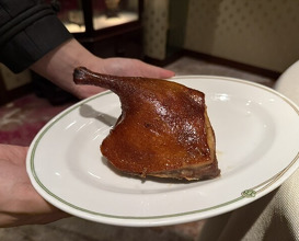 Dinner at Chinese Hanten Fureika (中国飯店 富麗華)