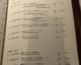 Dinner at Chinese Hanten Fureika (中国飯店 富麗華)