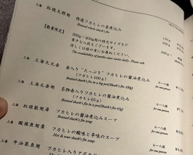 Dinner at Chinese Hanten Fureika (中国飯店 富麗華)