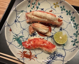 Dinner at Ginza Kitafuku (銀座 きた福)