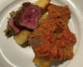 Dinner at gucite (グシテ)