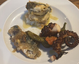 Dinner at gucite (グシテ)