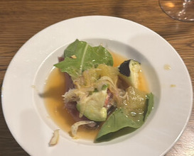 Dinner at gucite (グシテ)