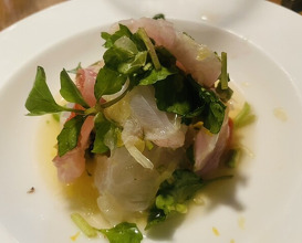Dinner at gucite (グシテ)
