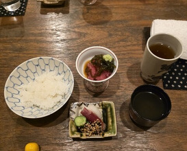 Dinner at Onarimon Haru