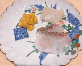 Dinner at Sushi Hashimoto