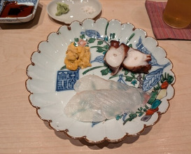 Dinner at Sushi Hashimoto
