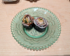 Dinner at Sushi Hashimoto