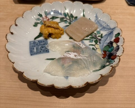 Dinner at Sushi Hashimoto