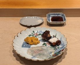 Dinner at Sushi Hashimoto