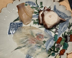 Dinner at Sushi Hashimoto