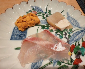 Dinner at Sushi Hashimoto