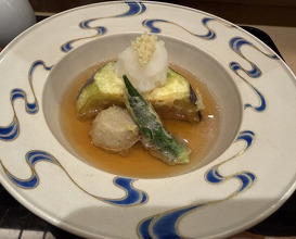 Dinner at Hassun (八寸)