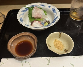 Dinner at Hassun (八寸)