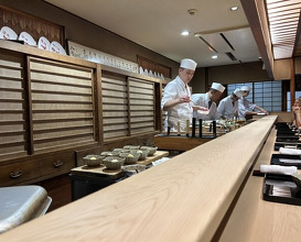 Dinner at Hassun (八寸)
