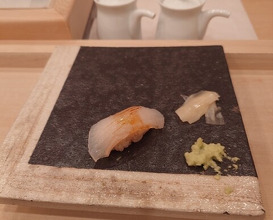 Dinner at Sushi Hidetaka (寿し ひでたか)