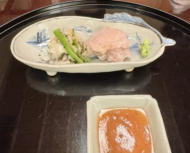 Dinner at Jingumae Higuchi