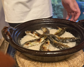 Dinner at Hirasanso