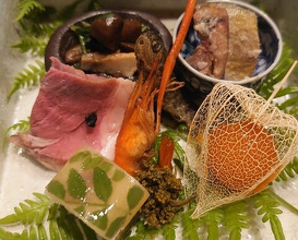 Dinner at Hirasanso
