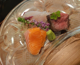 Dinner at Hirasanso
