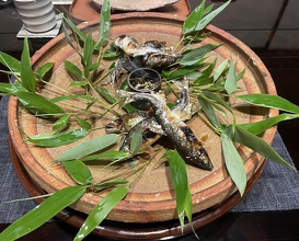 Dinner at Hirasanso