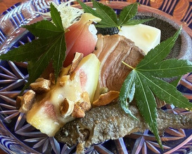 Dinner at Hirasanso