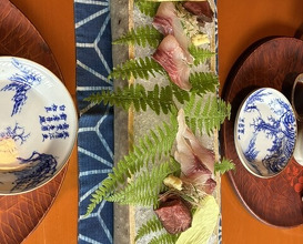 Dinner at Hirasanso