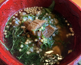 Dinner at Hirasanso