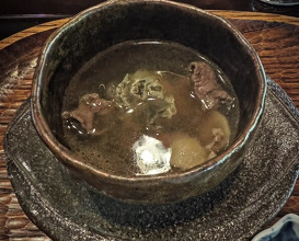 Dinner at Hirasanso