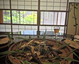 Dinner at Hirasanso
