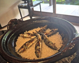 Dinner at Hirasanso
