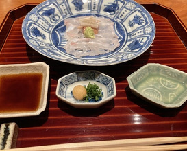 Dinner at Nihonryori Beppu Hirokado
