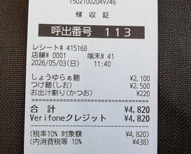 Dinner at Iida Shouten