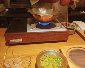 Dinner at Ippongi Ishibashi