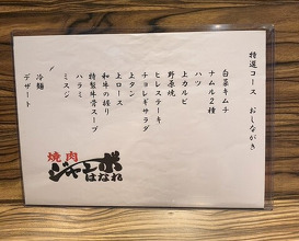 Dinner at Yakiniku Jumbo Hanare (焼肉 ジャンボ はなれ)
