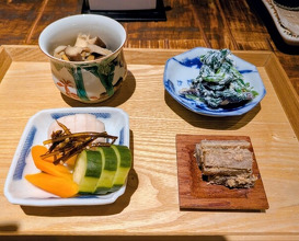 Dinner at Teuchi Soba Jiyu San (手打蕎麦 じゆうさん)
