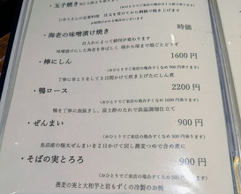 Dinner at Teuchi Soba Jiyu San (手打蕎麦 じゆうさん)