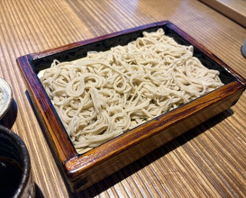 Dinner at Teuchi Soba Jiyu San (手打蕎麦 じゆうさん)
