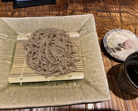 Dinner at Teuchi Soba Jiyu San (手打蕎麦 じゆうさん)