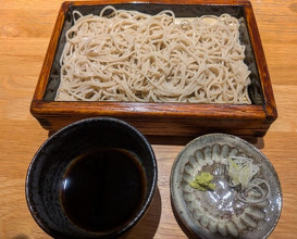 Dinner at Teuchi Soba Jiyu San (手打蕎麦 じゆうさん)
