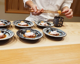 Dinner at Sushi Jube (鮨 十兵衛)