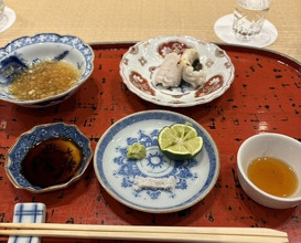Dinner at Dogo Kaishu (道後 海舟)