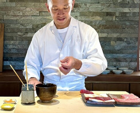 Dinner at Kiku Zushi