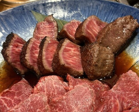 Dinner at Sumiyaki Kinryusan (炭焼 金竜山)